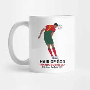 Hair of God Ronaldo Mug